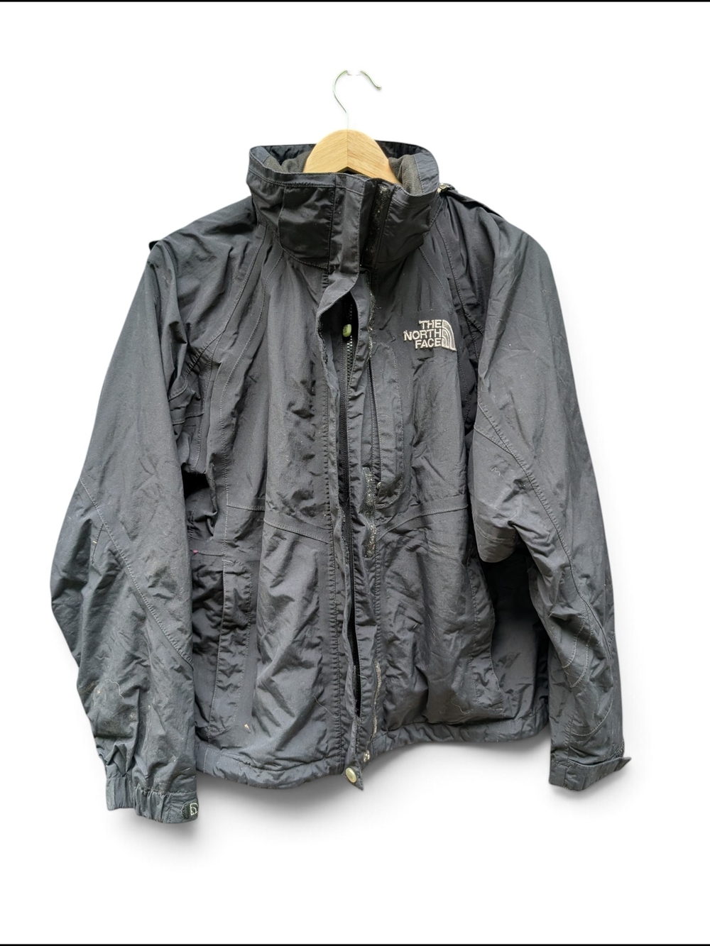 The North Face Men's Dark Gray Waterproof Raincoat